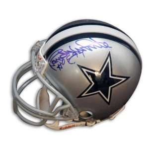  Randy White Autographed Pro Line Helmet  Details Dallas 