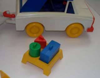 Weeble Pop Up Camper Complete w/Peelable Weebles & Instructions  