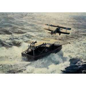Just Airborne, At Sea   Keith Ferris   Sopwith 2F.1 Camel World War 