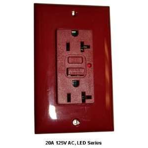  Hubbell 20a 125v Gray Ground Fault Receptacle