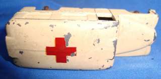 Old Vintage Lesney Die Cast Ambulance Toy from England  