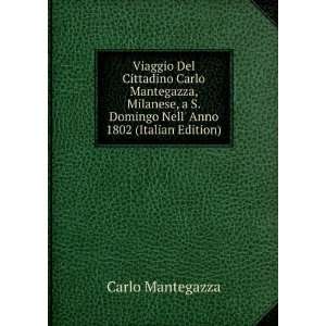   Domingo Nell Anno 1802 (Italian Edition) Carlo Mantegazza Books
