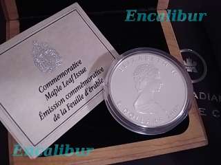 1989 1 oz (the only proof issue) Proof Silver Maple Leaf   Gold 10th 