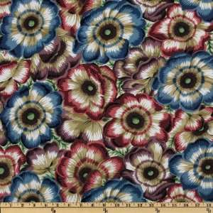  44 Wide Phillip Jacobs Waltzing Matilda Natural Fabric 