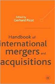 Handbook Of International Mergers And Acquisitions, (0333968670 