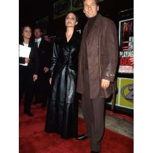  Angelina Jolie and David Duchovny at the Playing God 