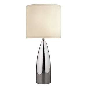George Kovacs Table Lamp P055 077 Chrome/Ceramic Electroplated/White 