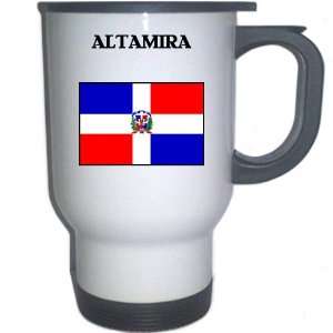  Dominican Republic   ALTAMIRA White Stainless Steel Mug 