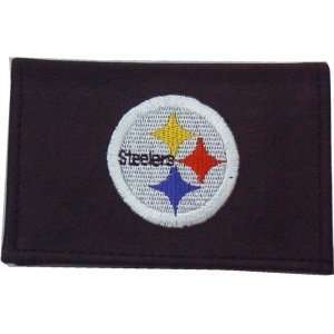    NFL PITTSBURGH STEELERS LEATHER LOGO WALLET