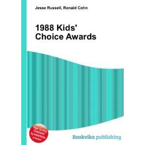  1988 Kids Choice Awards Ronald Cohn Jesse Russell Books