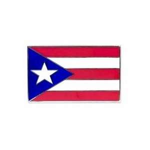 Puerto Rico Flag Buckle