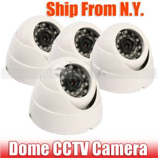 HD CCD 420TVL Plastic Conch shaped 24IR LED indoor Security 