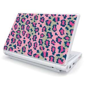  Pink Leopard Design Skin Cover Decal Sticker for Dell Mini 
