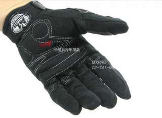 Cycling Bike Bicycle Nylon full finger gloves Size M  XL BLACK  