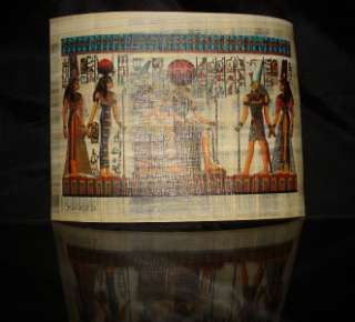 ANCIENT EGYPTIAN PAPYRUS WONDERFULLY COLORFUL GIFT   B  