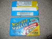 1970 TOPPS WAY OUT WHEELS UNOPENED WAX PACK  