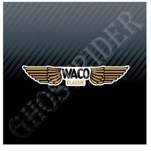  WACO Classic Waco Aircraft Company Emblem Vintage Sticker 