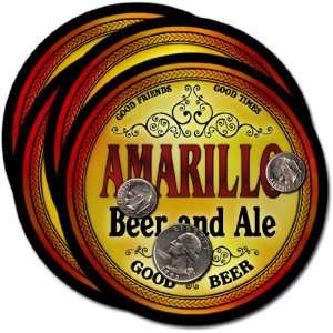  Amarillo, TX Beer & Ale Coasters   4pk 