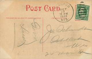 WI WAUPUN STATE PRISON MAIN BUILDING MAIL 1910 T46445  