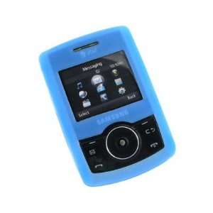  Light Blue Silicone Skin Protector Case For Samsung Propel A767 
