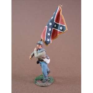  W Britain Toy Soldiers Confederate Flagbearer   Army of 
