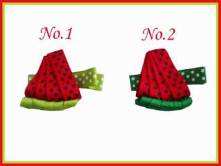 108 Girls Clip Character Apple Watermelon Egg Rabbit + 2.75 Butterfly 