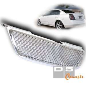  02 04 Nissan Altima 4 Door Sport Grill   Chrome Painted 
