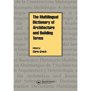  Multilingual Dictionary of Architecture and Building Terms 