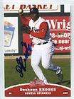 2007 Lowell Spinners Deshaun Brooks Autographed/Sig​ned 