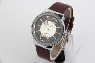   Lady Boy Men Quartz Wristwatch Design Watch  Brown  
