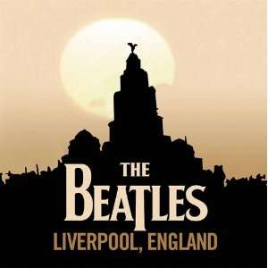  THE BEATLES LIVERPOOL ENGLAND MAGNET Toys & Games