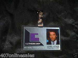 SMALLVILLE   Luthorcorp ID Badge   Lionel Luthor  