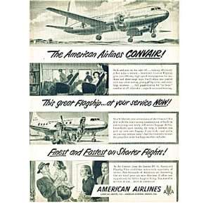  The American Airlines Convair  1948 American Airlines 