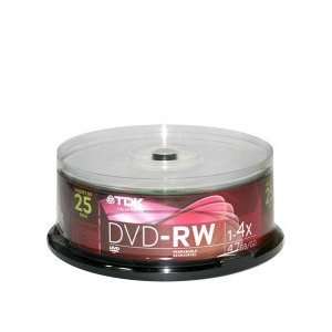  DVD RW 4X 4.7GB Logo Branded Blank Media Discs in Cake Box 