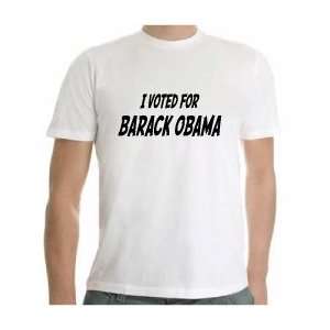  Barack Obama I Voted Tshirt Size Adult Medium Everything 