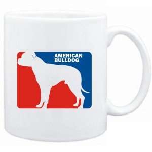  Mug White  American Bulldog Sports Logo  Dogs Sports 