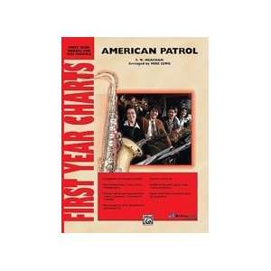  American Patrol Conductor Score & Parts Jazz Ensemble 