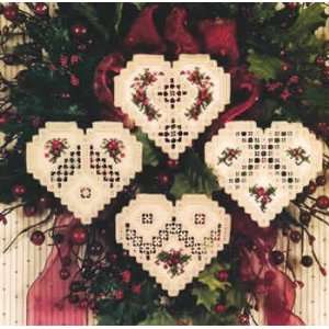   My Heart (2006 2009) (Hardanger & cross stitch) Arts, Crafts & Sewing
