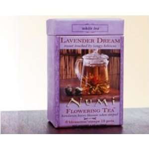  Flowering Tea White Lavender 6 CT 6 Packes   Numi Tea 