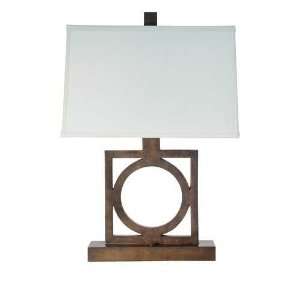  Square Console Table Lamp from Destination Lighting