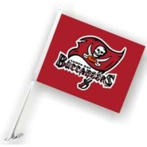  Tampa Bay Buccaneers Car Flags   1 Pair