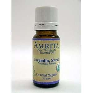  Amrita Aromatherapy   Sweet Lavandin Organic Oil 10 ml 