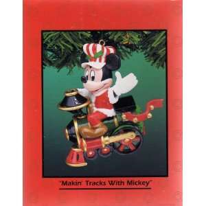    Tracks With Mickey Disney Mickey & Co Christmas Ornament by Enesco