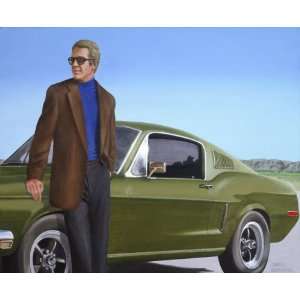  Steve McQueen & 1968 Mustang Gt