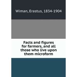   those who live upon them microform Erastus, 1834 1904 Wiman Books