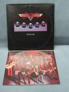 Aerosmith   Rocks Vinyl LP 1976 Columbia Records  