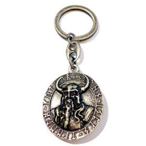 Detail View Keychain Odin Amulette 925 As Main god of North germanian 