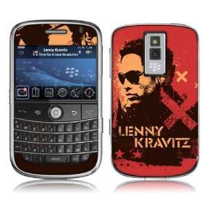   BlackBerry Bold  9000  Lenny Kravitz  Stencil Red Skin Electronics
