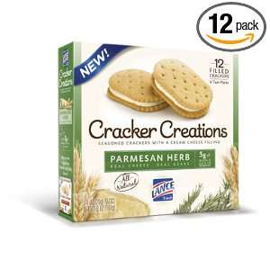   Herb with Cream Cheese Cracker Sandwiches, 6ct Box (Pack of 12