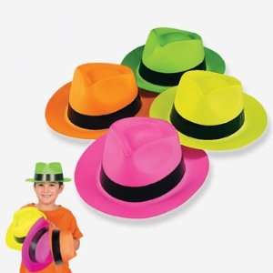  Neon Gangster Hats   Hats & Novelty Hats Health 